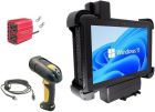 ForkLift Bundle: Windows 11 Pro Tablet with Powered/Lockable Mounting Bracket, Long Range Barcode Scanner (Complete Kit) 
