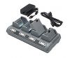 Zebra UCLI72-4 Four Bay Battery Charger (Includes Power Supply)