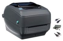Zebra GK420T Desktop Thermal Label Printer, direct thermal and thermal transfer (both), 4 inch, usb, ethernet, wrist bands, tags, stock labels