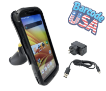 Zebra TC53 Android Barcode Scanner 2D/1D/QR with Battery, Case, Pistol-Grip (Bundle)