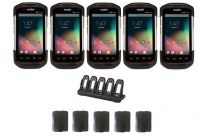 Multipack QTY (5), Zebra TC75 Heavy Duty Android 2D/1D Barcode Scanners